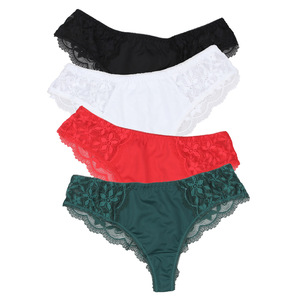 High Quality Breathable Cooling Lace Floral Printed Women's Briefs Low Waist Butt Lifter Slim Women's <strong>Panties</strong> - Product Image 3