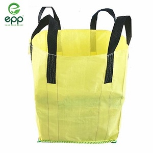 Top Selling Wholesale Fibc Jumbo Bag 1 Tonne Big U-panel Bulk Bag <b>Container</b> Bag Food Grade 1000kg Acceptable Flat Bottom 2000pcs - Product Image 2