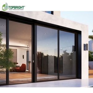 Cửa Trượt Kim Loại Treo Toàn Cảnh Bằng Hợp Kim Nhôm Có Thể Thu Vào Cửa Trượt Hiên - Product Image 2