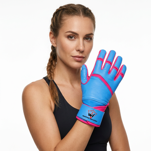 ถุงมือตีเบสบอล WARPRO INDUSTRY ระดับมืออาชีพ สำหรับมือขวา/ซ้าย  หนังนุ่มสบาย แห้งเร็ว ทนทาน - Product Image 2