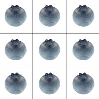 Fabrieksgroothandel op maat gemaakte PU-bosbessenvormige zachte stressbal promotionele PU-fruit squishy cadeaus aangepaste kleur aangepast ontwerp