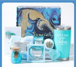Consigue pronto regalos para mujeres de lujo de San Valentín Kit de spa para el cuidado del cuerpo Día DE LA MADRE Baño de spa Artículos de regalo de recuerdo populares personalizados - Product Image 3
