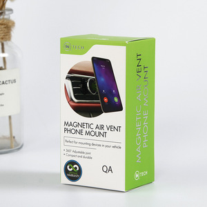 Caja de Cartón Reciclado Personalizada <span class=keywords><strong>para</strong></span> Empaque de Fundas de Teléfono, Contenedores Plegables de Cartón Kraft <span class=keywords><strong>para</strong></span> Exhibición y Almacenamiento - Product Image 3