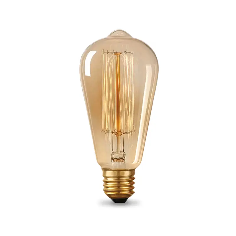 Ampoule rétro Edison, lampe à filament, vis e27