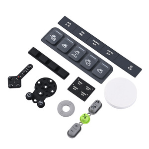 Máy pha cà phê nút Silicone Backlit và in mẫu bàn phím cao su tùy chỉnh cho máy pha cà phê - Product Image 1