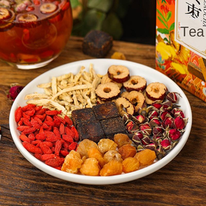 Tisana Floreale Rinfrescante per il Sollievo Mestruale con Zenzero, Giuggiolo e Fiori di Rosa - Bustine di Tè Energizzante per la Salute (150g) in Confezione - Product Image 2