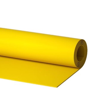 Silicone Yellow Rubber Sheet 1/2/3/5mm Thickness High Temperature Resistant Shock Absorbing Anti Slip Sealing Component - Product Image 1