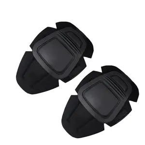 IDOGEAR – genouillères de protection pour pantalons G3, équipement de plein air, équipement de Sport de Paintball noir, genouillères tactiques de Combat pour pantalons G3