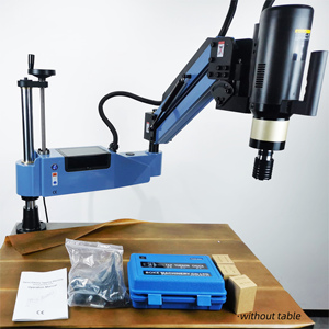 Máquina Roscadora Automática de Brazo Flexible Universal CE, Equipo de Roscado M3-M20 para Taller Metálico - Product Image 4