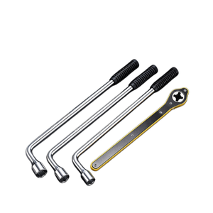Llave de Neumáticos Tipo L, con Enchufe Hexagonal Universal, Ahorra Esfuerzo, Acero de Alta Dureza, Enchufe Profundo, Multifuncional - Product Image 5