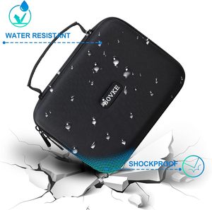 BOVKE étui de disque dur de mode pour WD <span class=keywords><strong>Elements</strong></span>/My Book/Seagate Expansion 3.5 pouces EVA fermeture à glissière étui de transport <span class=keywords><strong>HDD</strong></span> Portable - Product Image 6