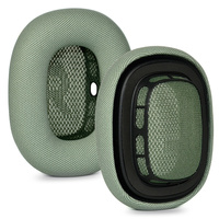 Coussinets d'Oreille de Remplacement pour Casque Apple, Cache-Oreilles Magnétiques en Tissu et Cuir Protéiné, Coussinets Écouteurs pour AirPods Max