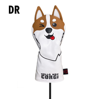 Haute qualité Animal Design Golf Driver Wood Headcover Factory-Accessoires de golf fournis-Couvertures pour clubs et bois