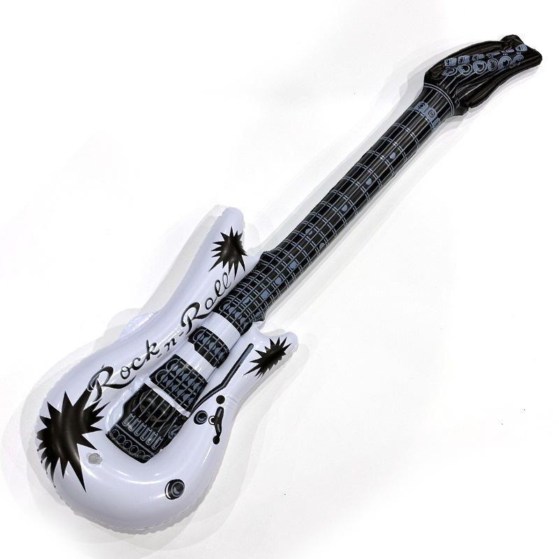 Guitarra 95cm blanca