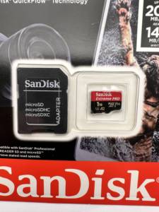 การ์ดหน่วยความจำพลาสติกความเร็วสูง Extreme Pro ของแท้ใหม่เอี่ยม ขนาด 16GB-256GB พร้อมอะแดปเตอร์ - Product Image 2