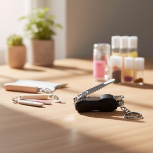 Mini coupe-ongles avec porte-clés pour les soins quotidiens des ongles, tous types de peau - Product Image 3