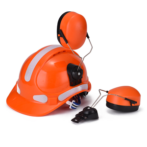 ผู้ผลิตหมวกนิรภัยสำหรับงานก่อสร้างป้องกันส่วนบุคคล W-018สีส้ม - Product Image 1