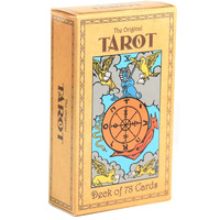 Jeu de cartes de tarot 78 cartes avec guide et boîte – Jeu de divination classique Rider Waite pour débutants – Coffret cadeau – Impression personnalisée – Vente en gros