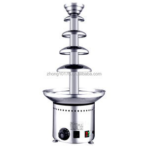 <span class=keywords><strong>Fontaine</strong></span> à <span class=keywords><strong>chocolat</strong></span> électrique entièrement automatique avec tube en acrylique moulé et couvercle rond anti-poussière et pare-vent - Product Image 1