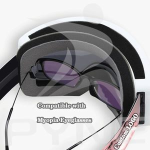 शीतकालीन खेल धूप का चश्मा, जो स्की गोगल्स कस्टम लोगो एक पूर्ण फ्रेम डबल-परत विरोधी फोटोक्रोमिक स्की गोगल्स - Product Image 6