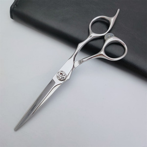 Ciseaux à cheveux personnalisables de 6 pouces, ciseaux à effiler en acier inoxydable pour droitiers, usage professionnel - Product Image 4