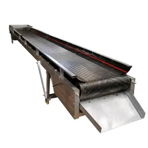 Foldable Belt Conveyor Portable Truck Loading Conveyor Household Corn Wheat Grain Belt Conveyor New Product 2020 Provided Rubber