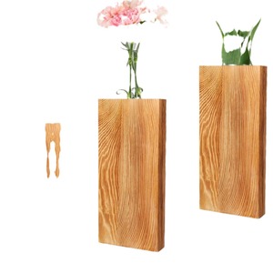 Wooden Wall Mounted <b>Planter</b> <b>Rectangle</b> YH26 Decorative For Home Office - Product Image 5