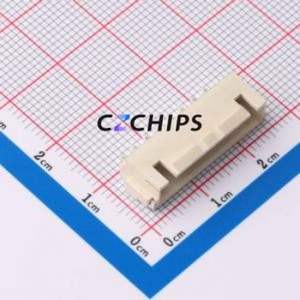 ZX-HA2.54-8PWT Wire-to-Board Pin Header SMD,P=2.54mm,Horizontal Mount Connector 1x8P 2.5mm Horizontal Mount XHB - Product Image 1