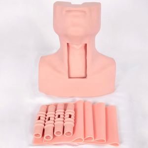 KyrenMed Cricotiroidotomía y traqueotomía Modelo de entrenamiento de intubación Simulador de cuidado de traqueotomía Cuerpo <span class=keywords><strong>humano</strong></span> - Product Image 5