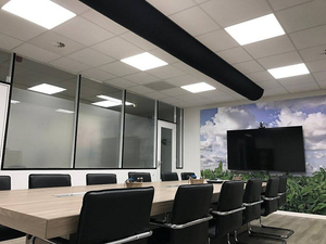 Tela de Poliéster Ignífuga <span class=keywords><strong>para</strong></span> Conductos de Ventilación, Venta al Por Mayor de Fábrica Wuajing, <span class=keywords><strong>para</strong></span> Sistemas HVAC de Estadios - Product Image 6