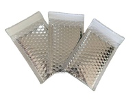 Correo de burbujas de plástico ecológico, bolsa de burbujas recubierta de aluminio personalizada, aislamiento térmico, en stock