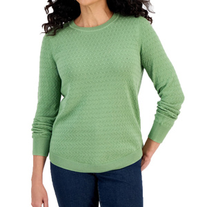 Suéter Versátil para Mujer con Corte Equilibrado, Textura Suave y Cómodo para Uso Diario - Product Image 2