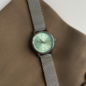 CILOA นาฬิกาหรูทรงกลมสำหรับผู้หญิงนาฬิกาแฟชั่นลำลองแบบเรียบง่ายนาฬิกาควอทซ์กันน้ำของขวัญหรูหรา - Product Image 5
