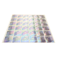 Étiquette adhésive 3d personnalisée à effet arc-en-ciel, découpé, Logo holographique, étiquette autocollante holographique, laser 3d, pièces