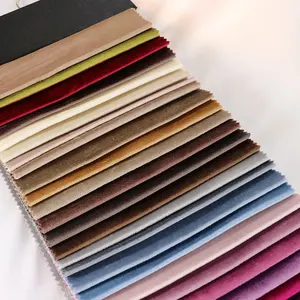 Vải Nhung Lông Bọc Tùy Chỉnh Vải Nhung Ý Sang Trọng 200gsm 100% Polyester Trực Tuyến Cho Ghế Sofa Dệt Tại Nhà