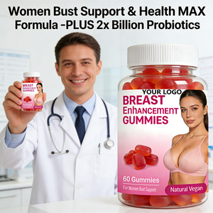 Suplemento Dietético Herbal para Mujeres OEMl, Gomitas de Fenogreco y Saw Palmetto para Reafirmar y Levantar el Busto, Curvas BBL - Product Image 4