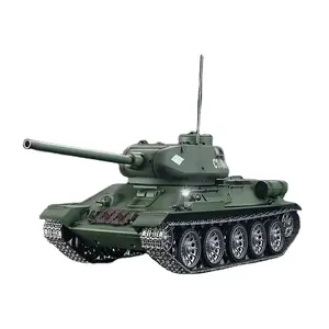 Henglong 3909-1 russe <span class=keywords><strong>T34</strong></span>/85 télécommande modèle de réservoir à grande échelle multifonction combat modèle de réservoir de Simulation compétitif - Product Image 1