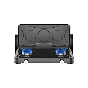 ポータブルデュアルクッカーLPG/天然ガス対応家庭用ガスコンロ-均一加熱 - Product Image 6