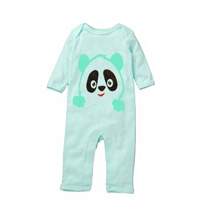 Combinaison pour bébé 100 % coton, été, OEM, avec boutons-pression, imprimé, vêtements de nuit pour bébé, printemps, fabricant de Tirupur - Product Image 1