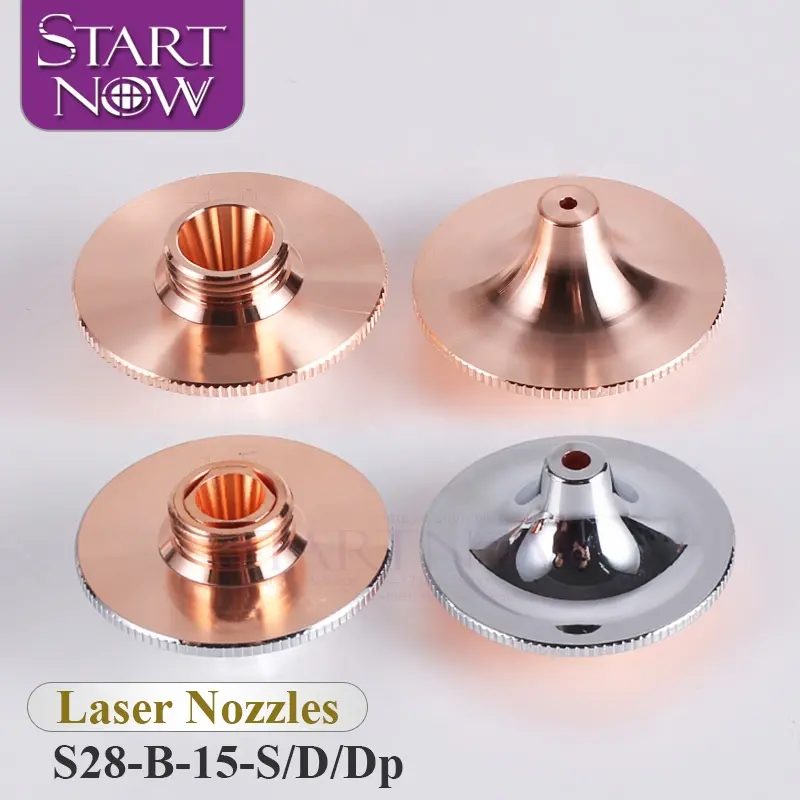 Boquilla de corte láser Startnow, boquillas de alta velocidad de doble/única capa para piezas de equipo de soldadura DE CORTADOR WSX Precitec HANS 1064nm