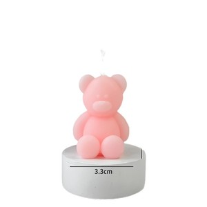 Northern Mu Bear Shaped Scented <b>Candles</b> Soybean Mixed Wax Decorative Gift <b>Set</b> - Product Image 5