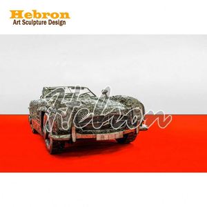 Modèle de voiture classique rétro MG <span class=keywords><strong>Miller</strong></span> fait main, grande échelle 1:1, en fer, taille réelle, avec techniques de peinture, placage et impression métalliques personnalisées - Product Image 5