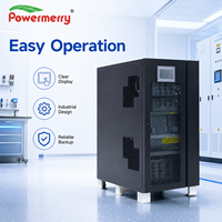 Système d'alimentation sans interruption (ASI) triphasé en ligne Powermerry Industrial 120 kVA 96 kW 380 V avec batterie au plomb-acide pour centre de données, applications médicales et alimentation de secours critique, conforme CE
