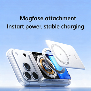 Batería Externa Magnética Delgada UGREEN PB580 de 5000 mAh, Carga Rápida por Cable de 20 W, Carga Inalámbrica Máxima de 15 W, Cargador Portátil con Certificación 3C - Product Image 2