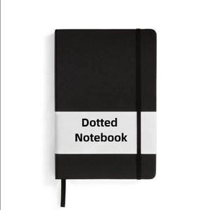 Office Supply Customize Colors and Size 160 Gsm Journal Pu Dotted Notebook Leather With Elastic Closure - Product Image 2