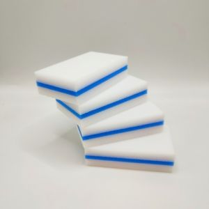 ฟองน้ำลบคำผิดแบบสามชั้นระดับพรีเมียม: นาโนสกินทำความสะอาดขั้นสูง + โฟม PU ยืดหยุ่นรูปหัวใจ - Product Image 4