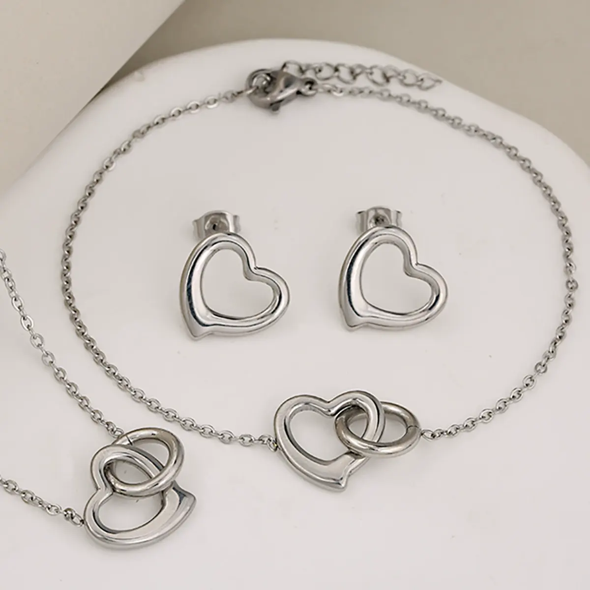 ชุดหัวใจกลมเหล็กกลวง