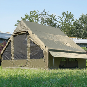 خيمة تخييم قابلة للنفخ محمولة 6.3 متر، 2×3 متر، مصنوعة من قماش أكسفورد مطلي بالـ PVC، مقاومة للرياح ومضادة للماء، سهلة التركيب للمغامرات الخارجية - Product Image 1