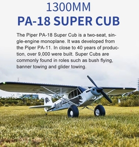 <span class=keywords><strong>FMS</strong></span> PA-18 Super Cub 1300mm <span class=keywords><strong>Avion</strong></span> télécommandé <span class=keywords><strong>Avion</strong></span> <span class=keywords><strong>RC</strong></span> avec STOL Performance et Reflex V2 pour un vol facile - Product Image 4