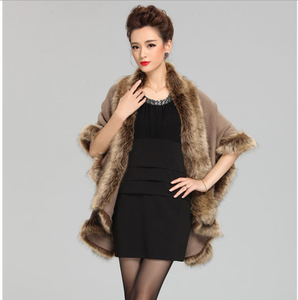 Écharpe en fausse fourrure de vison pour femmes, fausse fourrure d'hiver, châle/foulard de mariage pour femme - Product Image 3